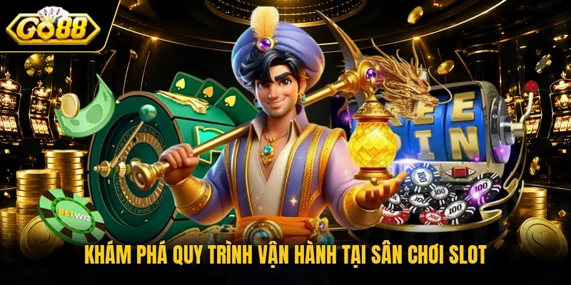 Khám phá quy trình vận hành tại sân chơi slot