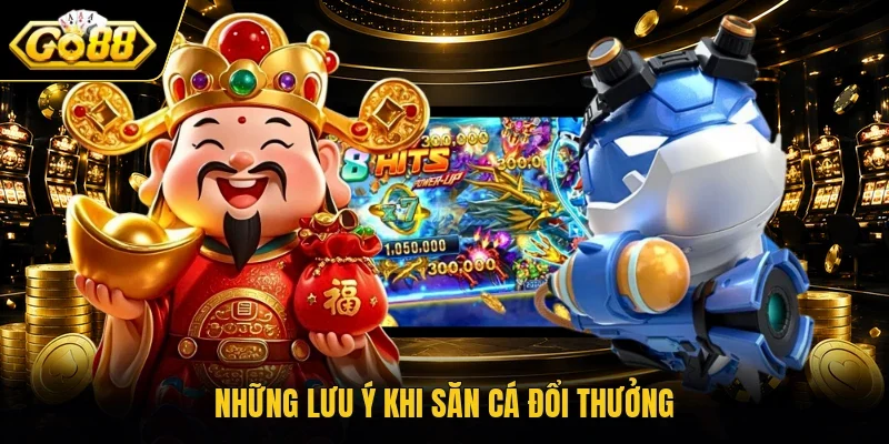 Những lưu ý khi săn cá đổi thưởng