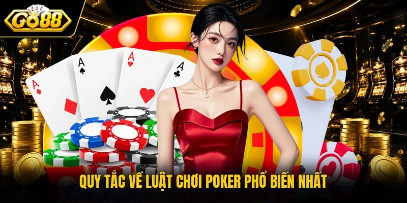 Quy tắc về luật chơi Poker phổ biến nhất