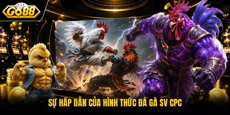 Sự hấp dẫn của hình thức đá gà SV CPC
