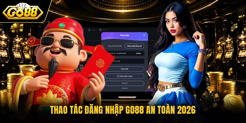 Thao tác đăng nhập Go88 an toàn 2026